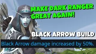 How's 50% Buffed Black Arrow Build?! Marksmanship Hunter PVP 11.1