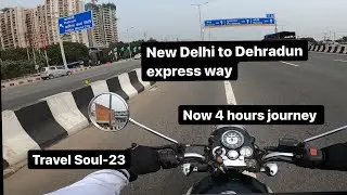 Delhi to Dehradun in 4 hours #delhi #dehradun #expressway #nationalhighway