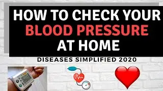 HOW TO CHECK BP AT HOME
