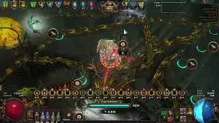 Devouring explode totem trap pathfinder vs Ravaged-blight 270% quality with only freeze towers 3.21