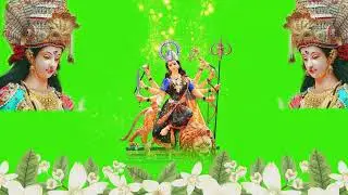 5 maa sarawali background video || maa durga background video || maa durga animation background