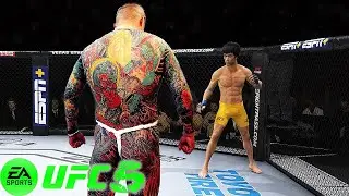 UFC5 Bruce Lee vs Jirocho Fuji EA Sports UFC 5 - Super Fight