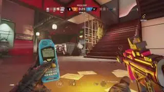 What a fiery way to win in R6