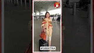 Bollywood actress Bhagyashree travelling from Mumbai as she is snapped at the airport | SBB Xtra