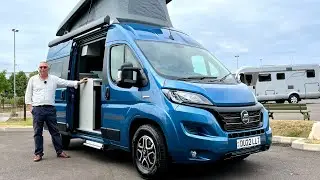 £78,000 Camper Van Tour : 2022 Hymer Campervan Free 540 Blue Evolution