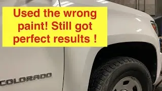 Smart fender repair on Chevy Colorado! Easy diy cheap and fast ! Professional results !