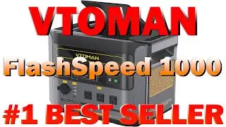 VTOMAN FlashSpeed 1000 Portable Power Station UPS LiFePO4 Battery (B0CY499RYN)