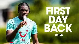 1km test + Behind-the-Scenes! 🏃‍♂️😮‍💨 | First day back at training