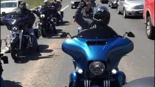 Motorcycle Cruise | Street Glide playing with FZ-09 |