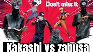 Naruto 🔥 KAKASHI VS ZABUSA
