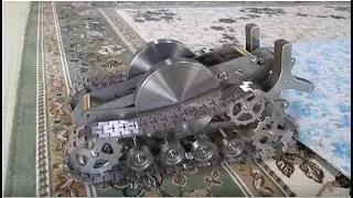 Tank with a super flywheel