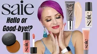 Trying SAIE BEAUTY for the FIRST TIME! What's GOOD and What's NOT! | Steff's Beauty Stash