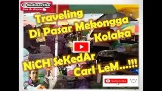 Traveling seputaran pasar ...beli lem lalu pulang !!!
