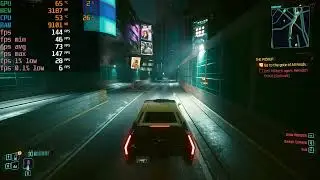 RX 590 + Xeon - Cyberpunk 2077 - 1080p low settings