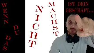 REFLEKTIEREN | Wenn du das nicht machst ...