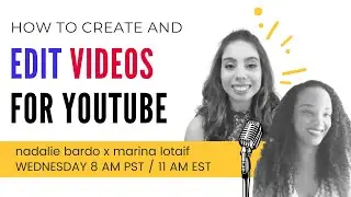 How to Create and Edit Videos for Youtube (or Your Online Course)