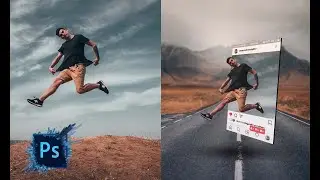 Cool Instagram 3D Pop Out Photo Effects Photoshop Tutorial