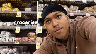 grocery shopping as a broke college student