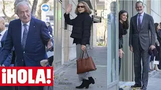 Los reyes Felipe y Letizia acuden a la celebración por el 60 cumpleaños de la infanta Elena