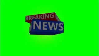 Green screen effects | Breaking news