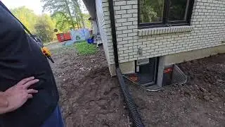 foundation repair day 4 finishing touches and bonus tree stump removal