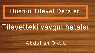 Yaygın Hatalar