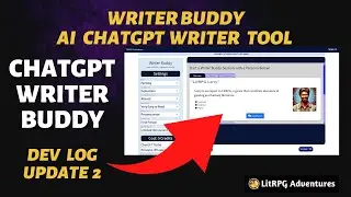AI Writer Buddy: ChatGPT Api for Writers, Authors, and Dungeon Masters