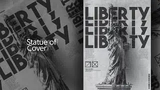 I CREATED  A POSTER ON STATUE OF LIBERTY | PHOTOSHIP TUTORIAL