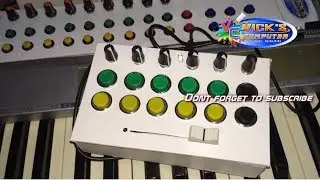 Vmix Controller 5 Inputs using Arduino NANO CH340