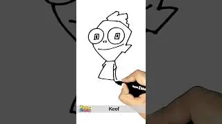Drawing keef invader zim #shorts