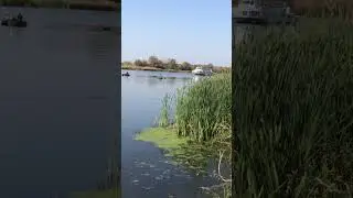 Теплоход против рыбака