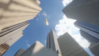 Asteroids hit mini New York in TeardowN