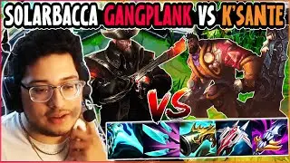 SOLARBACCA Gangplank Vs k'sante Top - EUW Master - Patch 14.6