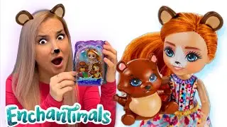 СЕСТРИЧКИ Enchantimals 🆕 Новинка 2022 🧸 Кукла мишка 🧸 Энчантималс