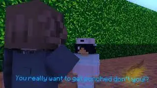 Afraid of humanity (Minecraft animation)
