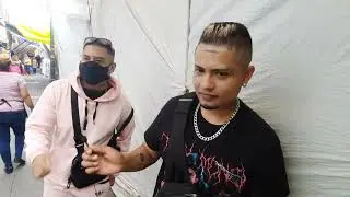 In Situ: Dúo de rap mexicano T.Y. en La Lagunilla, CDMX