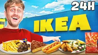 Je mange chez IKEA pendant 24H 😨