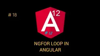 ngFor in Angular in Hindi | Directives in Angular | ngFor loop to display array data in angular