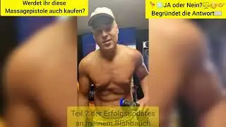 Reach High Massagepistole - Mein 2. Blähbauch Erfolgsupdate [KÄLTE❄️]