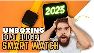 Unboxing Boat Storm Watch (2023)🔥| Best BUDGET smartwatch in 2023
