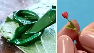 Oddly satisfying art compilation || 2 min of relaxing