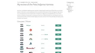 Embed a Comparison Set in a Blog Post