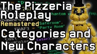 Modding The Pizzeria Roleplay - Categories & New Characters