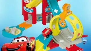 Трек с машинкой гонки обзор игрушки для мальчиков автогонки скоростная трасса smoby Skyway Wheelies