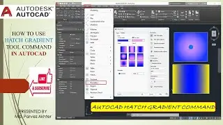 Autocad GradiantCommand!!Howtousegradiantsolidcolor !! Gradiant(Hatch)useinautocad?graidient in hind