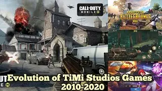Evolution of TiMi Studios Games 2010-2020