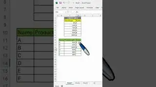 NO Manual Calculation, Use Smart Way | VLOOKUP #shorts