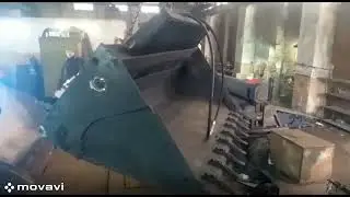 ковш челюстной для мини погрузчика с защитной сеткой