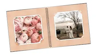 Create a spiral bound photo album in Adobe Photoshop and Photoshop Elements