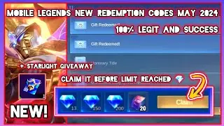 Mobile Legends Redeem Code May 5, 2024 +Paano kumuha Ng ML redeem code Saan nakakakuha ng RedeemCode